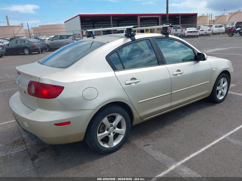 2005 Mazda 3 VIN JM1BK12FX51227627 IAAI salvage auction — NORMAL WEAR, Clear (Hawaii), sold $25 on 2026-07-21 (photo 4)