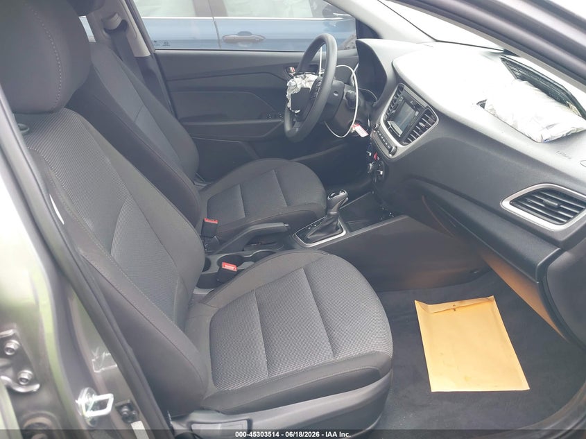 2022 Hyundai Accent VIN 3KPC24A6XNE182905 IAAI salvage auction — LEFT SIDE, Salvage Title, sold $1,350 on 2026-07-29 (photo 5)