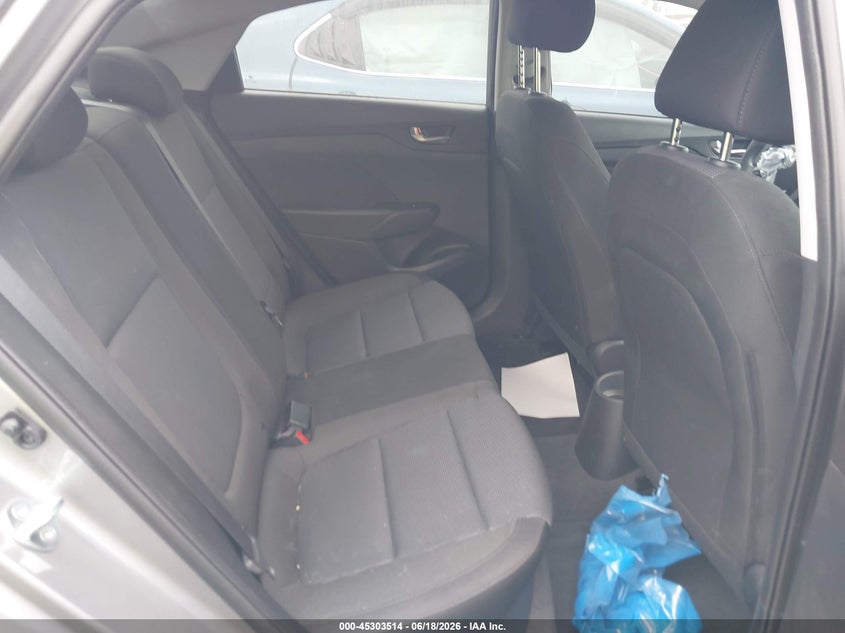 2022 Hyundai Accent VIN 3KPC24A6XNE182905 IAAI salvage auction — LEFT SIDE, Salvage Title, sold $1,350 on 2026-07-29 (photo 8)