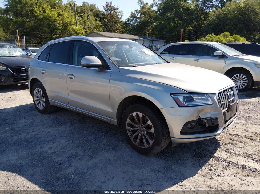 2015 Audi Q5 VIN WA1CFAFP4FA030539 IAAI salvage auction — RIGHT FRONT, Salvage (South Carolina), sold $1,000 on 2026-07-28 (photo 1)