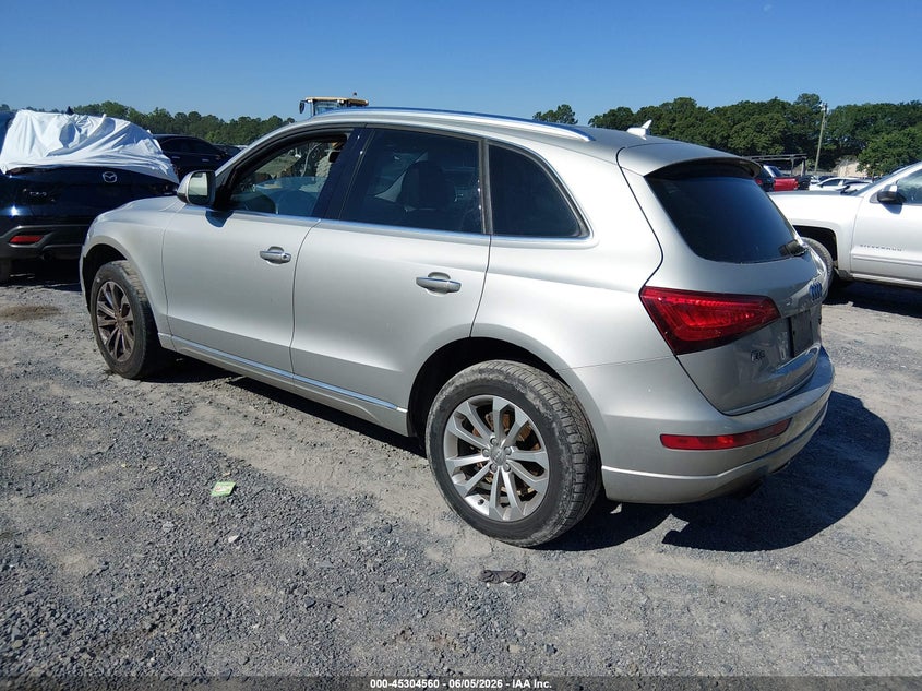 2015 Audi Q5 VIN WA1CFAFP4FA030539 IAAI salvage auction — RIGHT FRONT, Salvage (South Carolina), sold $1,000 on 2026-07-28 (photo 3)