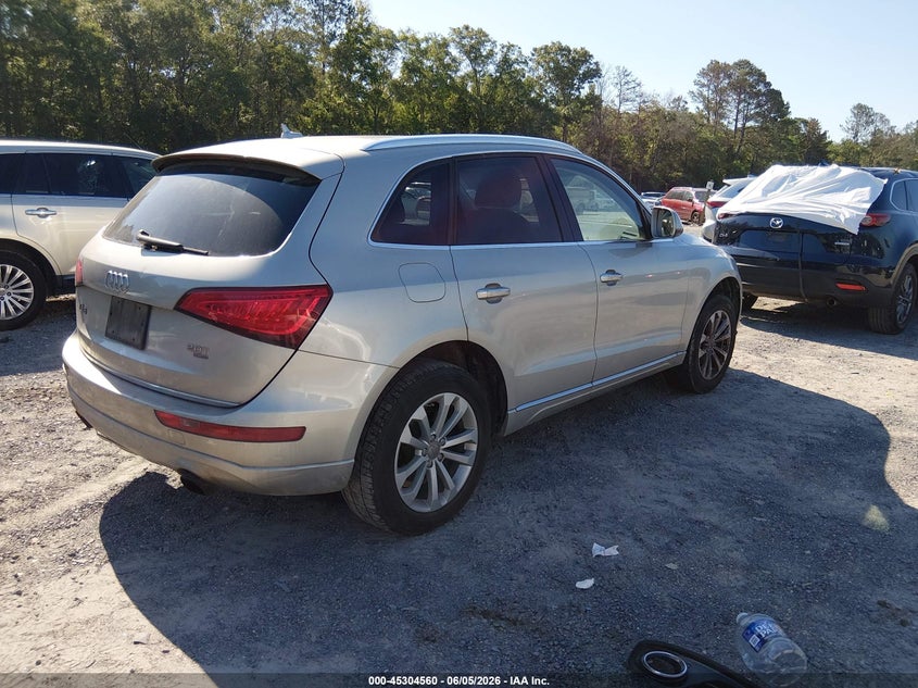 2015 Audi Q5 VIN WA1CFAFP4FA030539 IAAI salvage auction — RIGHT FRONT, Salvage (South Carolina), sold $1,000 on 2026-07-28 (photo 4)