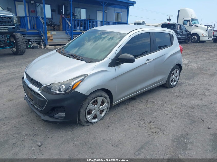 2019 Chevrolet Spark VIN KL8CB6SA7KC724312 IAAI salvage auction — LEFT FRONT, Clear (Hawaii), sold $50 on 2026-07-28 (photo 2)
