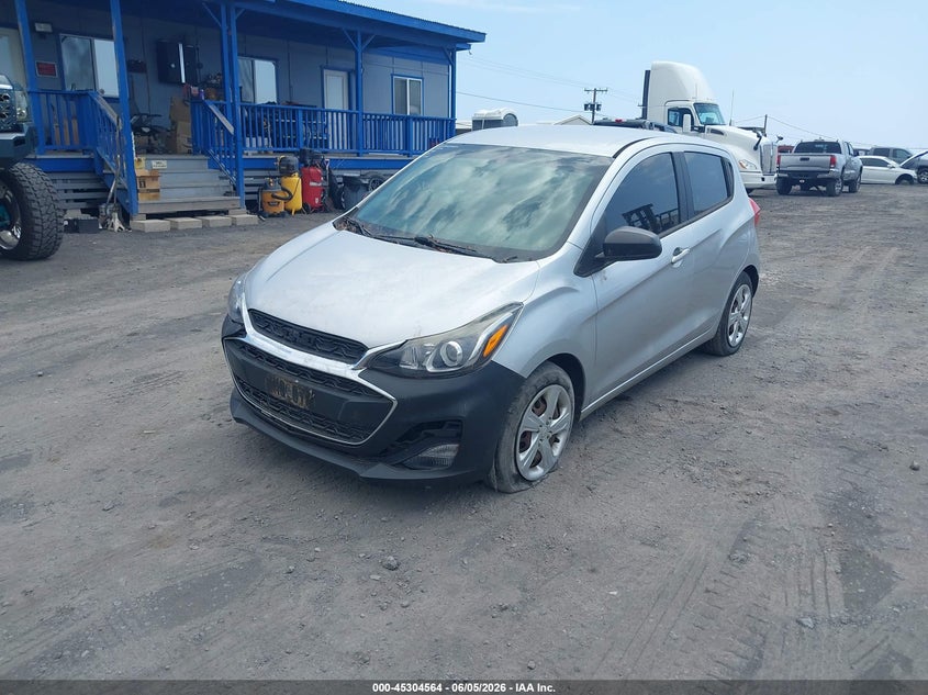 2019 Chevrolet Spark VIN KL8CB6SA7KC724312 IAAI salvage auction — LEFT FRONT, Clear (Hawaii), sold $50 on 2026-07-28 (photo 6)