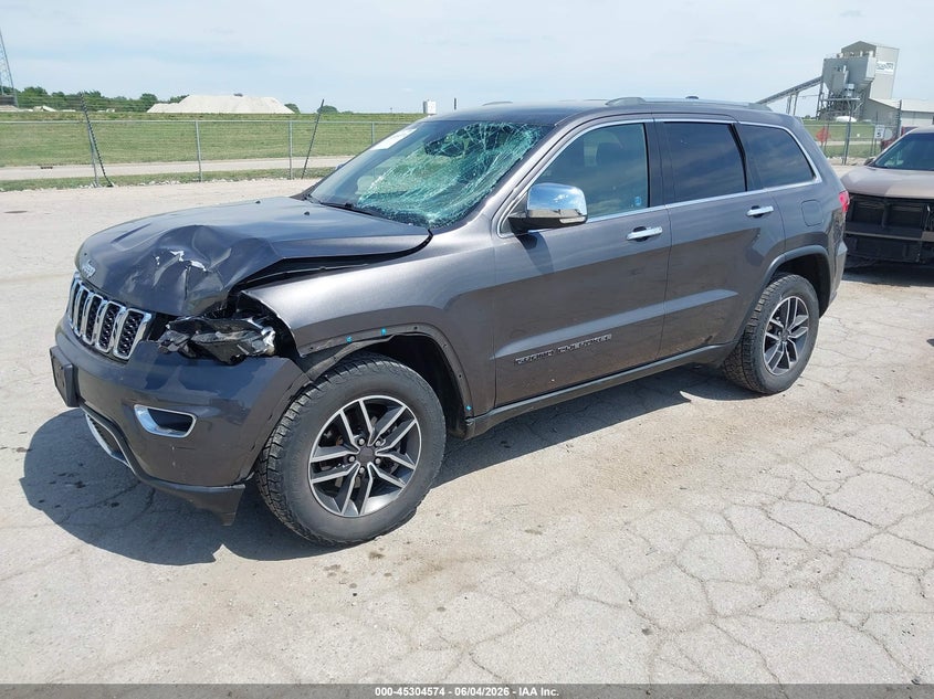 2019 Jeep Grand cherokee VIN 1C4RJFBG3KC763830 IAAI salvage auction — RIGHT FRONT, Salvage Title, sold $4,050 on 2026-08-13 (photo 2)