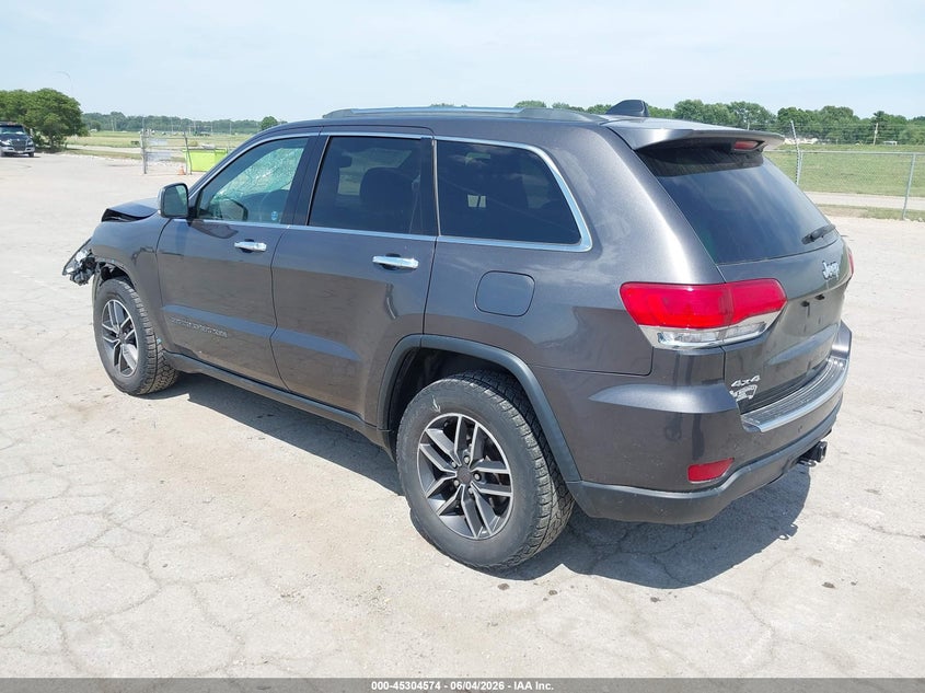2019 Jeep Grand cherokee VIN 1C4RJFBG3KC763830 IAAI salvage auction — RIGHT FRONT, Salvage Title, sold $4,050 on 2026-08-13 (photo 3)