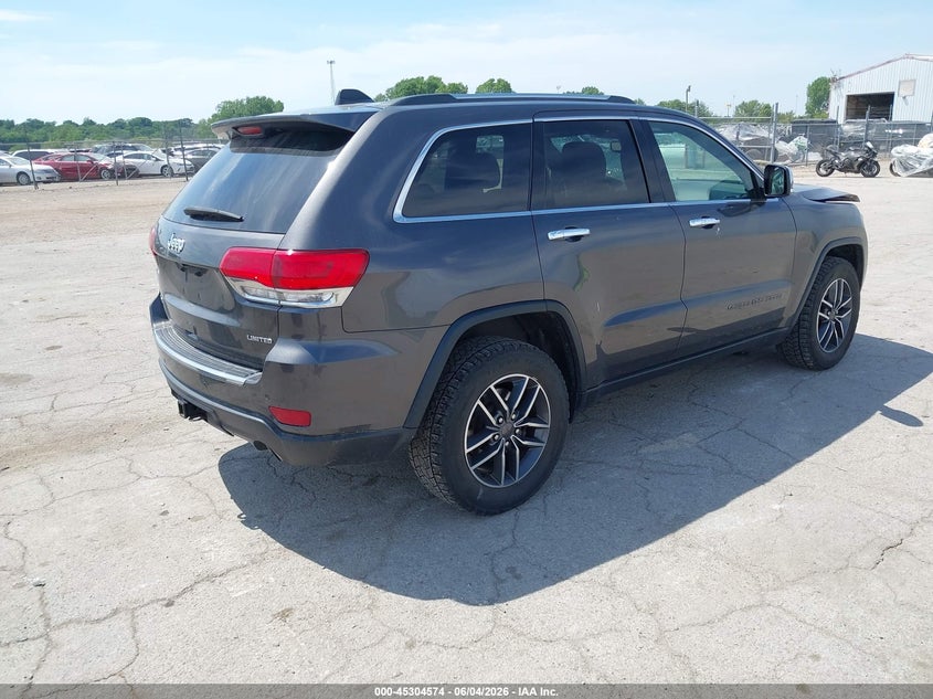 2019 Jeep Grand cherokee VIN 1C4RJFBG3KC763830 IAAI salvage auction — RIGHT FRONT, Salvage Title, sold $4,050 on 2026-08-13 (photo 4)