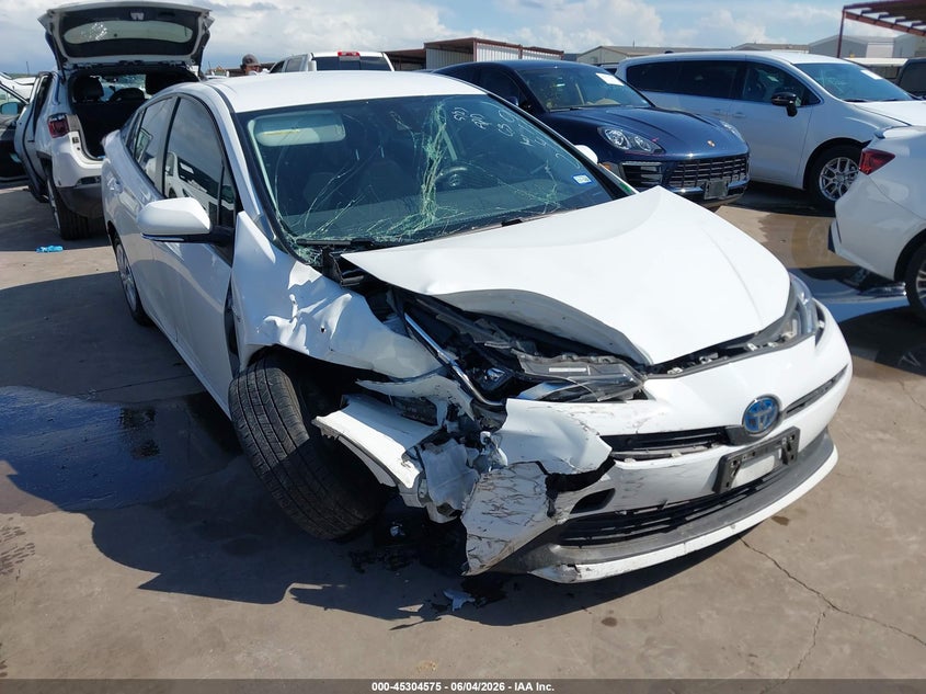 2022 Toyota Prius VIN JTDKAMFU0N3180142 IAAI salvage auction — FRONT END, Salvage Title, sold $3,825 on 2026-07-28 (photo 1)