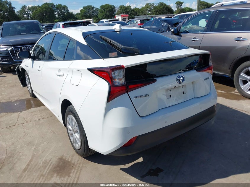 2022 Toyota Prius VIN JTDKAMFU0N3180142 IAAI salvage auction — FRONT END, Salvage Title, sold $3,825 on 2026-07-28 (photo 3)