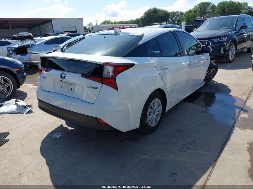 2022 Toyota Prius VIN JTDKAMFU0N3180142 IAAI salvage auction — FRONT END, Salvage Title, sold $3,825 on 2026-07-28 (photo 4)