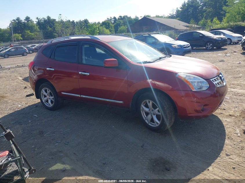 2011 Nissan Rogue VIN JN8AS5MVXBW279060 IAAI salvage auction — RIGHT REAR, Salvage (Massachusetts), sold $400 on 2026-07-10 (photo 1)