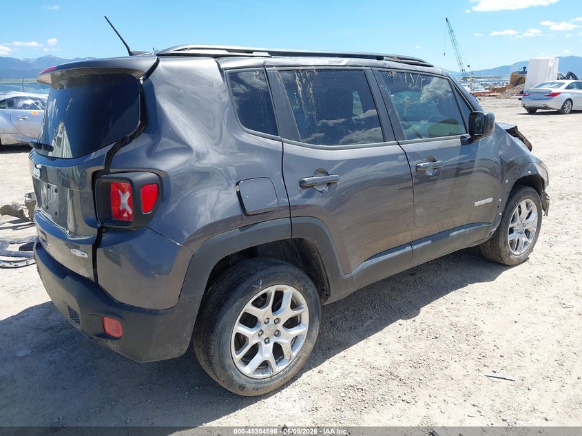 2018 Jeep Renegade VIN ZACCJBBB0JPG87173 IAAI salvage auction — ALL OVER, Salvage Title, sold $25 on 2026-08-08 (photo 4)