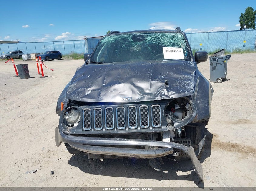 2018 Jeep Renegade VIN ZACCJBBB0JPG87173 IAAI salvage auction — ALL OVER, Salvage Title, sold $25 on 2026-08-08 (photo 6)