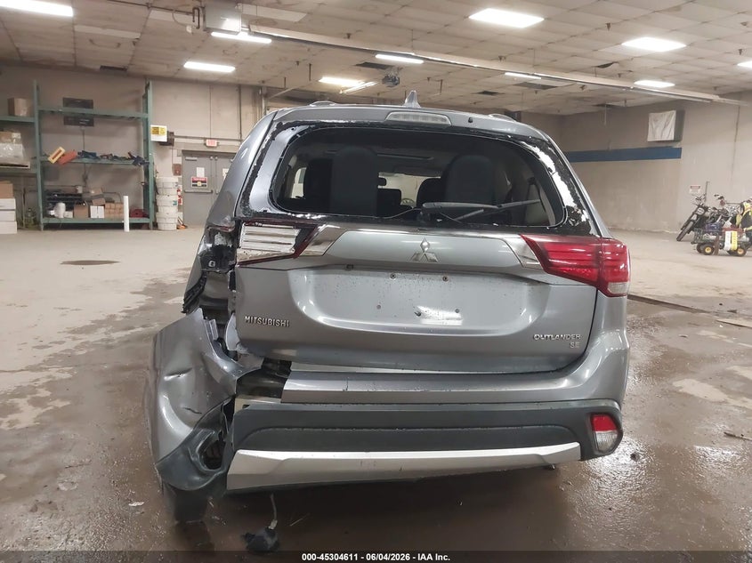 2017 Mitsubishi Outlander VIN JA4AD3A36HZ058134 IAAI salvage auction — REAR END, Salvage Title, sold $2,325 on 2026-07-20 (photo 6)