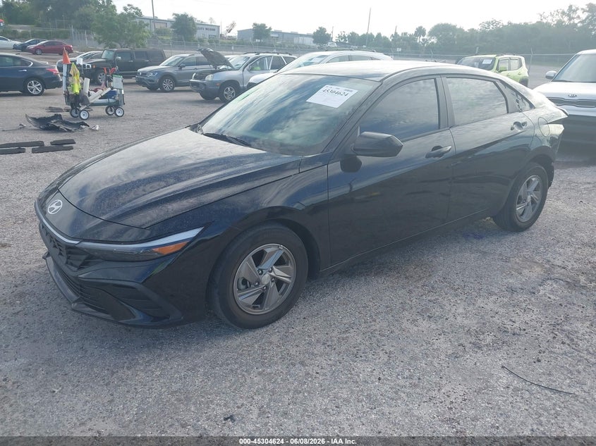 2024 Hyundai Elantra VIN KMHLL4DGXRU799452 IAAI salvage auction — REAR END, Rebuildable (Florida), sold $3,000 on 2026-07-30 (photo 2)
