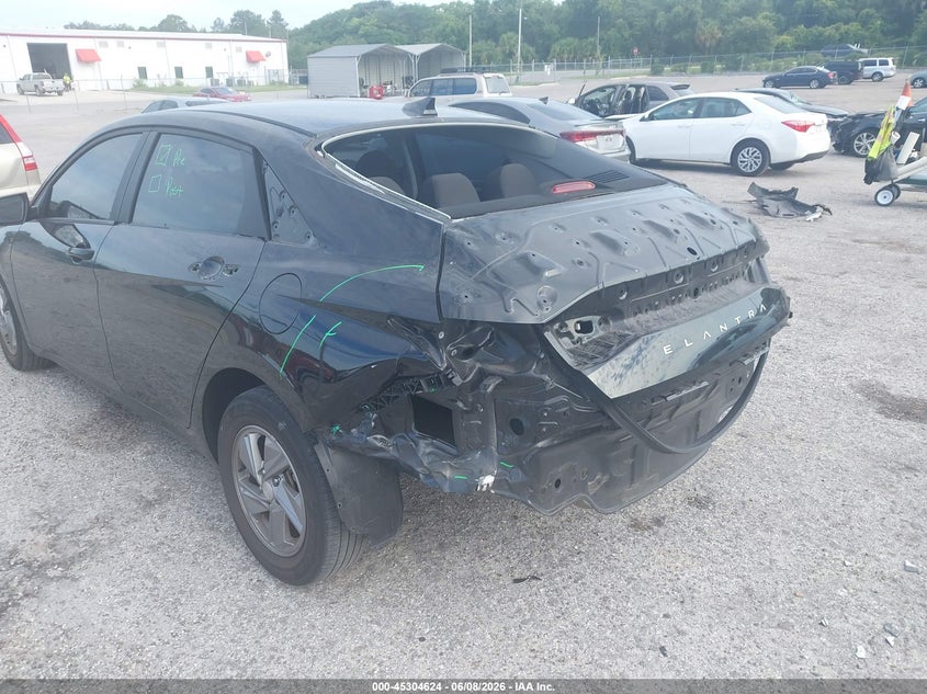 2024 Hyundai Elantra VIN KMHLL4DGXRU799452 IAAI salvage auction — REAR END, Rebuildable (Florida), sold $3,000 on 2026-07-30 (photo 6)