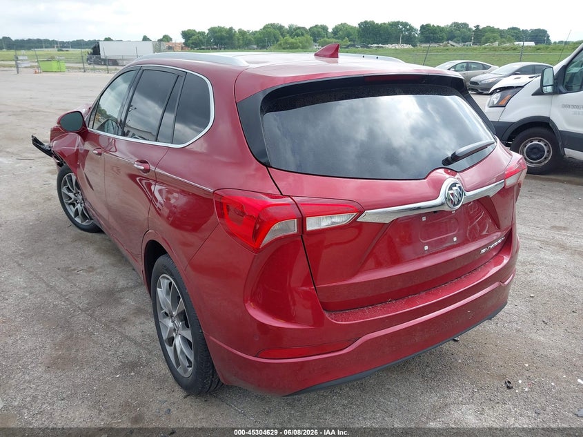 2020 Buick Envision VIN LRBFXCSA1LD124755 IAAI salvage auction — FRONT END, Salvage (Illinois), sold $2,700 on 2026-07-29 (photo 3)