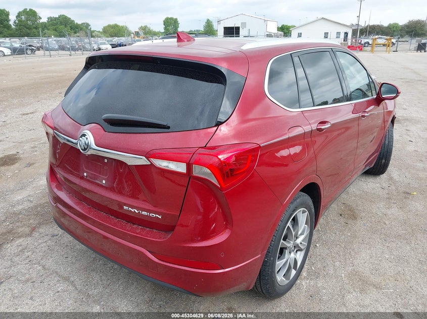 2020 Buick Envision VIN LRBFXCSA1LD124755 IAAI salvage auction — FRONT END, Salvage (Illinois), sold $2,700 on 2026-07-29 (photo 4)