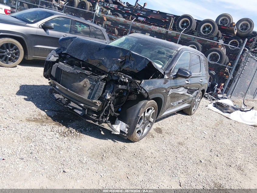 2024 Hyundai Palisade VIN KM8R54GE1RU724363 IAAI salvage auction — FRONT END, Salvage Title, sold $9,450 on 2026-08-21 (photo 2)