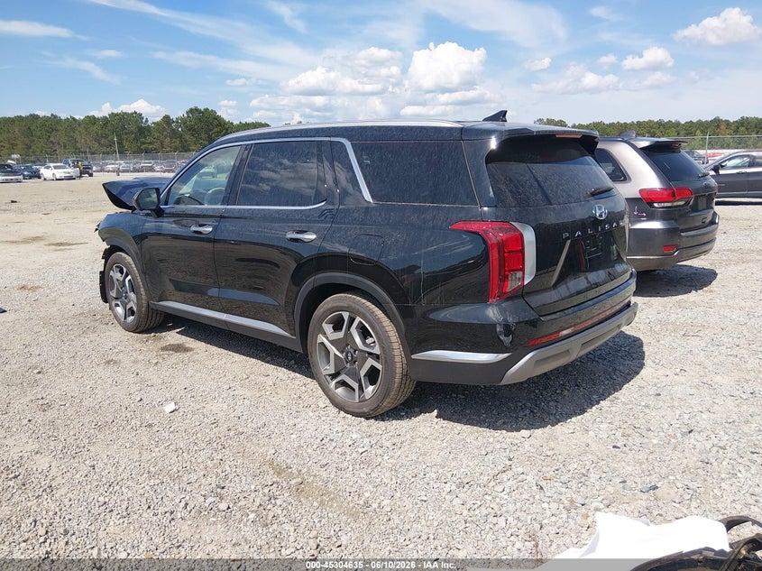 2024 Hyundai Palisade VIN KM8R54GE1RU724363 IAAI salvage auction — FRONT END, Salvage Title, sold $9,450 on 2026-08-21 (photo 3)