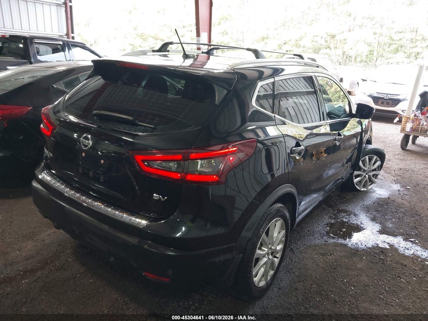 2020 Nissan Rogue VIN JN1BJ1CV1LW548662 IAAI salvage auction — SIDE, Salvage Title, sold $2,700 on 2026-07-19 (photo 4)