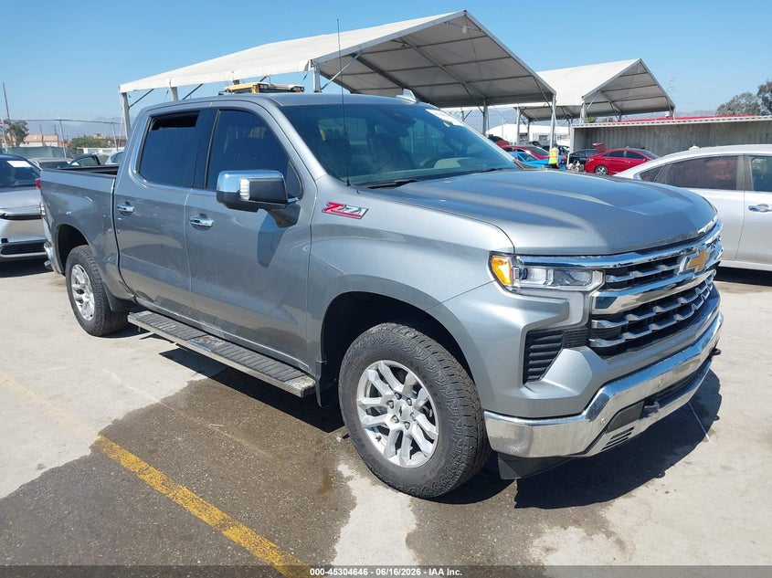 2025 Chevrolet Silverado 1500 VIN 2GCUKGED5S1213615 IAAI salvage auction — SIDE, Certificate Of Destruction (Florida), sold $16,800 on 2026-07-29 (photo 1)