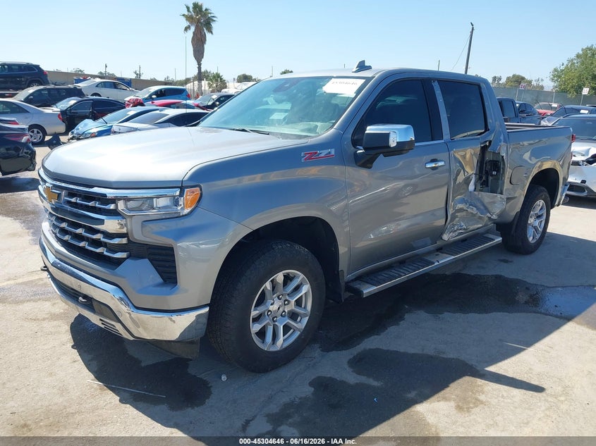 2025 Chevrolet Silverado 1500 VIN 2GCUKGED5S1213615 IAAI salvage auction — SIDE, Certificate Of Destruction (Florida), sold $16,800 on 2026-07-29 (photo 2)