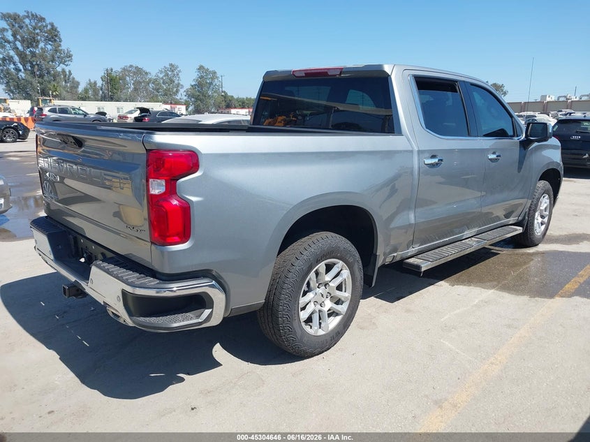 2025 Chevrolet Silverado 1500 VIN 2GCUKGED5S1213615 IAAI salvage auction — SIDE, Certificate Of Destruction (Florida), sold $16,800 on 2026-07-29 (photo 4)