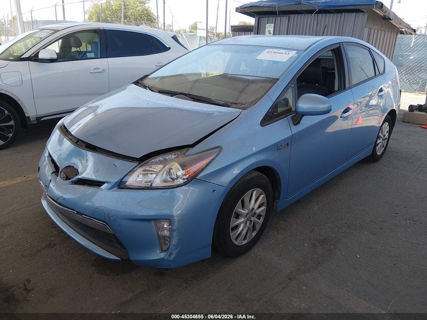 2015 Toyota Prius VIN JTDKN3DP9F3073636 IAAI salvage auction — FRONT END, Salvage Title, sold $3,550 on 2026-07-11 (photo 2)