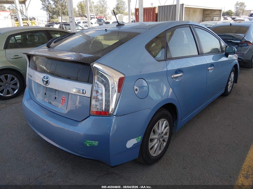 2015 Toyota Prius VIN JTDKN3DP9F3073636 IAAI salvage auction — FRONT END, Salvage Title, sold $3,550 on 2026-07-11 (photo 4)