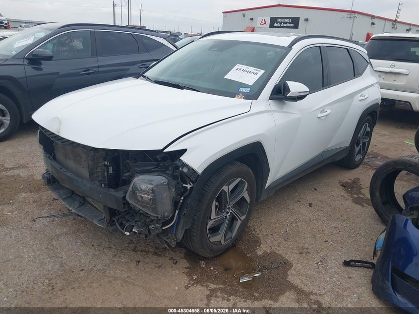 2024 Hyundai Tucson VIN 5NMJF3DE2RH318256 IAAI salvage auction — FRONT END, Original (Texas), sold $7,750 on 2026-08-26 (photo 2)