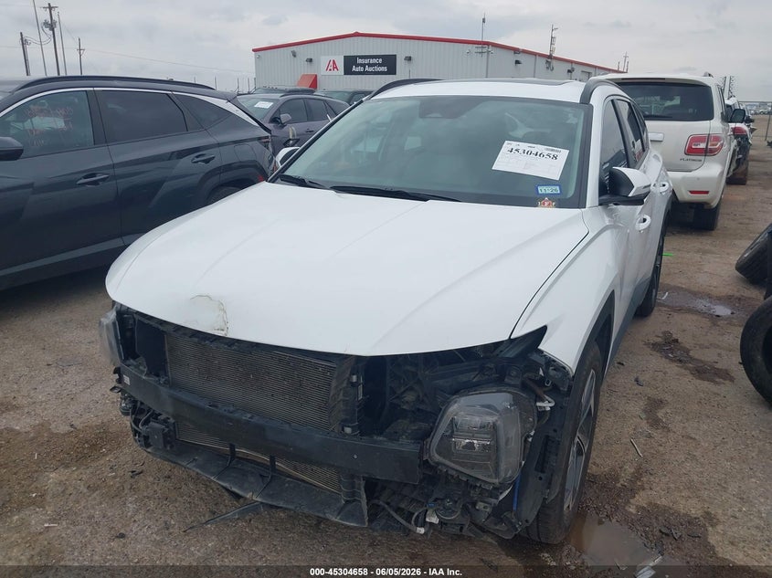 2024 Hyundai Tucson VIN 5NMJF3DE2RH318256 IAAI salvage auction — FRONT END, Original (Texas), sold $7,750 on 2026-08-26 (photo 6)