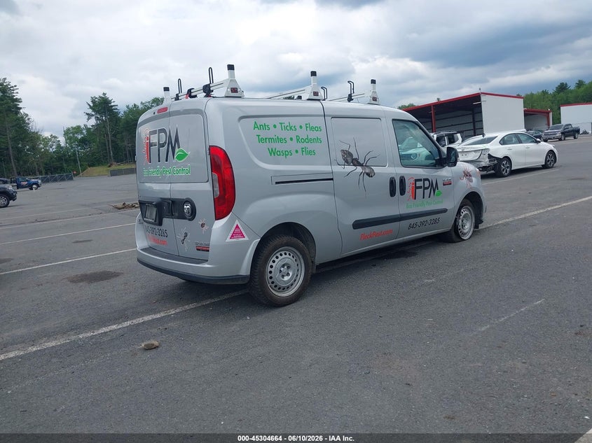 2022 Ram Promaster city VIN ZFBHRFAB4N6X73797 IAAI salvage auction — RIGHT FRONT, Salvage Title, sold $3,650 on 2026-08-12 (photo 4)
