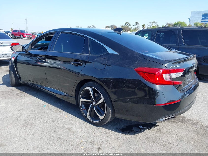 2020 Honda Accord VIN 1HGCV1F36LA140964 IAAI salvage auction — FRONT END, Salvage Title, sold $3,300 on 2026-07-09 (photo 3)