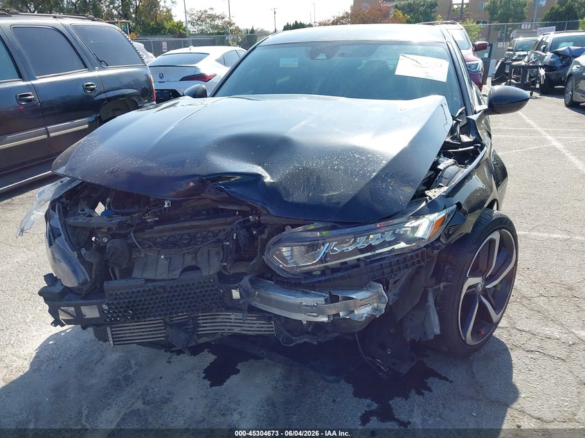2020 Honda Accord VIN 1HGCV1F36LA140964 IAAI salvage auction — FRONT END, Salvage Title, sold $3,300 on 2026-07-09 (photo 6)