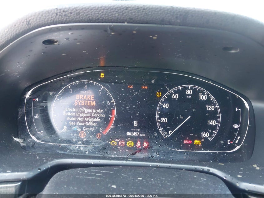 2020 Honda Accord VIN 1HGCV1F36LA140964 IAAI salvage auction — FRONT END, Salvage Title, sold $3,300 on 2026-07-09 (photo 7)
