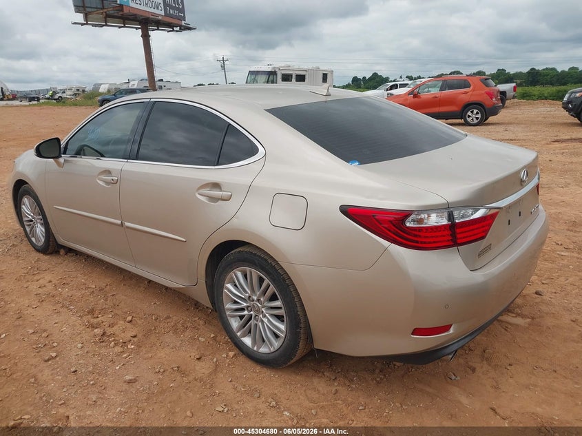 2014 Lexus ES VIN JTHBK1GG8E2113541 IAAI salvage auction — HAIL, Clear (Missouri), sold $8,050 on 2026-07-06 (photo 3)