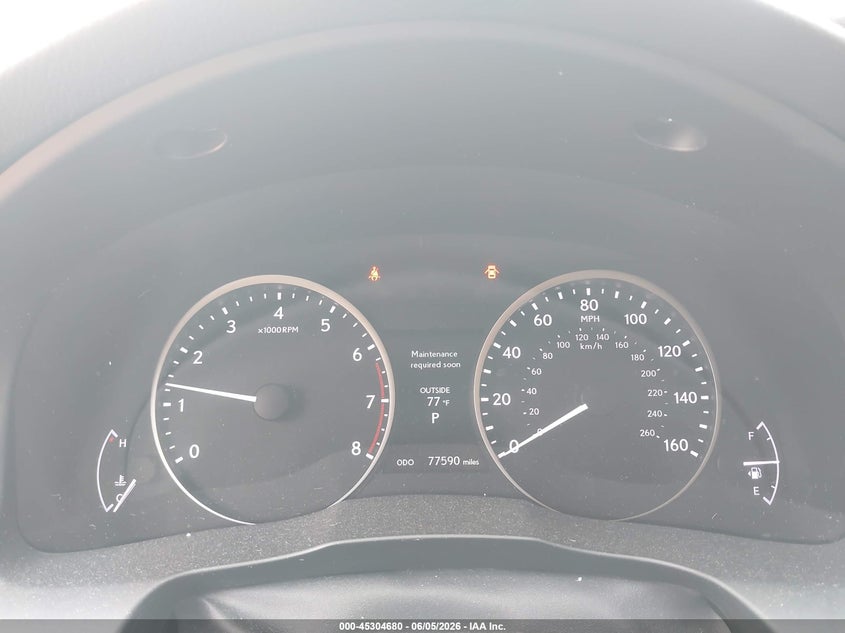 2014 Lexus ES VIN JTHBK1GG8E2113541 IAAI salvage auction — HAIL, Clear (Missouri), sold $8,050 on 2026-07-06 (photo 7)
