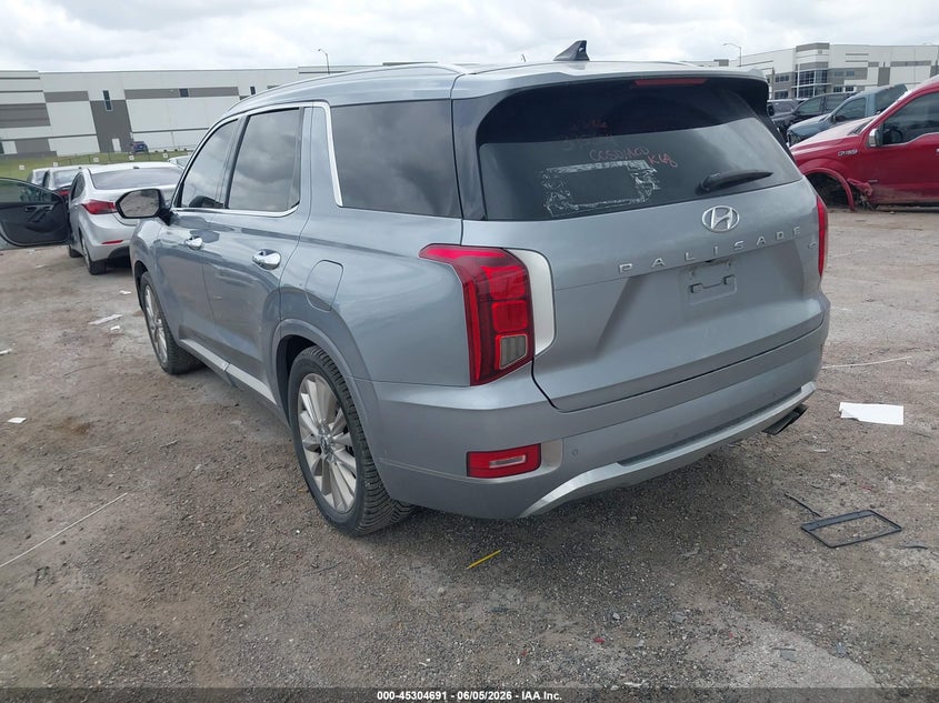 2020 Hyundai Palisade VIN KM8R5DHE2LU067238 IAAI salvage auction — SIDE, Salvage Title, sold $7,200 on 2026-07-11 (photo 3)