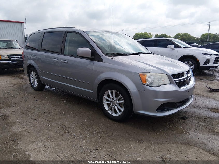 2014 Dodge Caravan VIN 2C4RDGCG7ER263564 IAAI salvage auction — HAIL, Salvage Title, sold $1,800 on 2026-07-24 (photo 1)