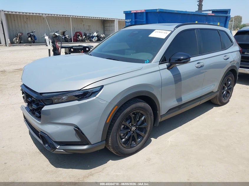 2026 Honda Cr-v VIN 7FARS5H88TE006390 IAAI salvage auction — RIGHT FRONT, Salvage Title, sold $12,900 on 2026-08-01 (photo 2)