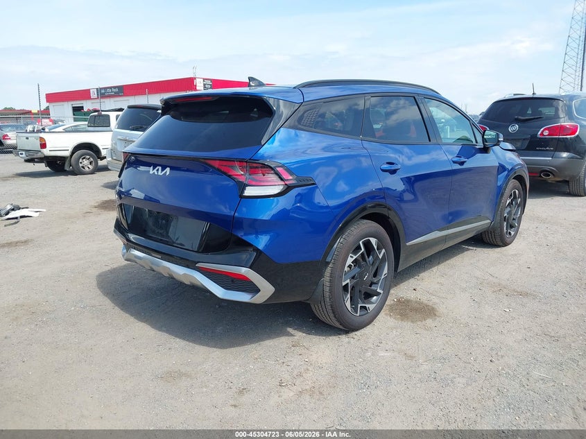 2023 Kia Sportage VIN 5XYK53AF0PG042591 IAAI salvage auction — FRONT END, Salvage Title, sold $8,950 on 2026-07-29 (photo 4)