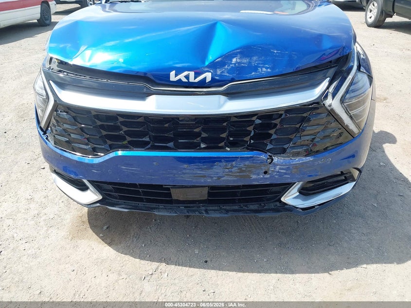 2023 Kia Sportage VIN 5XYK53AF0PG042591 IAAI salvage auction — FRONT END, Salvage Title, sold $8,950 on 2026-07-29 (photo 6)