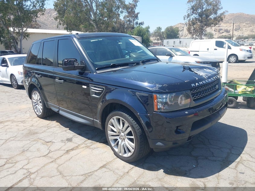2010 Land rover Range rover sport VIN SALSK2D46AA253632 IAAI salvage auction — FRONT END, Salvage (California), sold $1,700 on 2026-07-14 (photo 1)