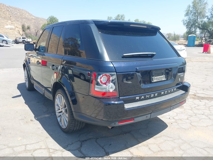2010 Land rover Range rover sport VIN SALSK2D46AA253632 IAAI salvage auction — FRONT END, Salvage (California), sold $1,700 on 2026-07-14 (photo 3)
