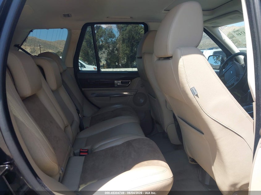 2010 Land rover Range rover sport VIN SALSK2D46AA253632 IAAI salvage auction — FRONT END, Salvage (California), sold $1,700 on 2026-07-14 (photo 8)