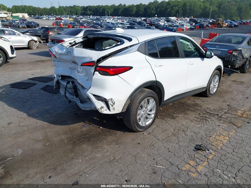 2025 Buick Envista VIN KL47LAEP9SB158050 IAAI salvage auction — FRONT & REAR, Salvage Title, sold $4,000 on 2026-07-15 (photo 4)