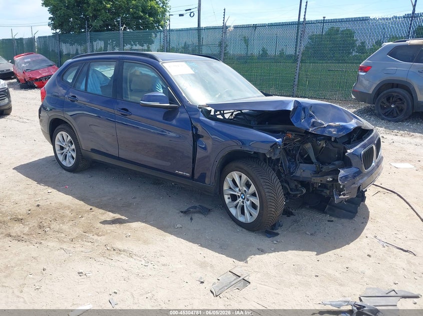 2014 BMW X1 VIN WBAVL1C56EVY13165 IAAI salvage auction — FRONT END, Salvage (Pennsylvania), sold $1,200 on 2026-07-24 (photo 1)