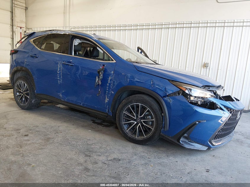 2022 Lexus Nx VIN JTJGGCEZ1N2004988 IAAI salvage auction — ROLLOVER, Salvage Title, sold $25 on 2026-07-24 (photo 1)