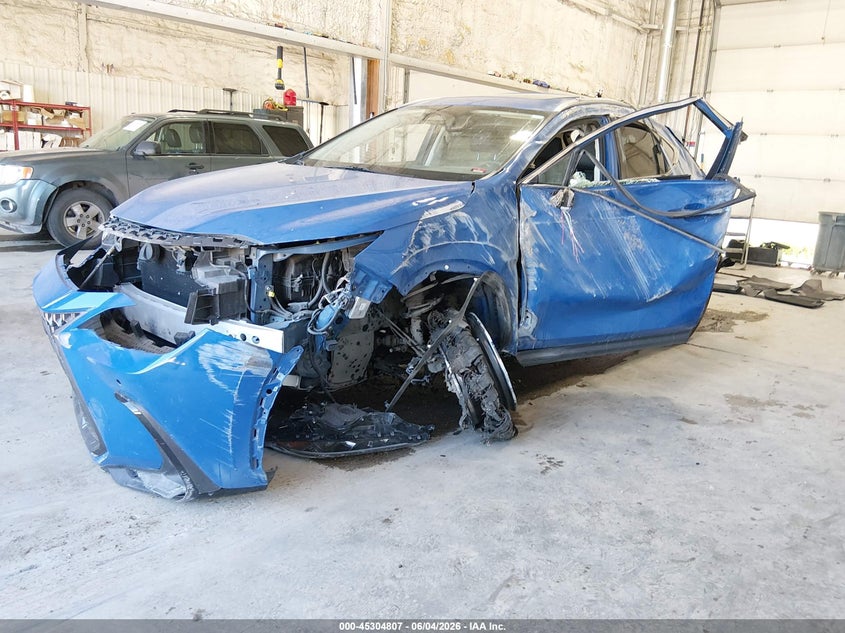 2022 Lexus Nx VIN JTJGGCEZ1N2004988 IAAI salvage auction — ROLLOVER, Salvage Title, sold $25 on 2026-07-24 (photo 2)